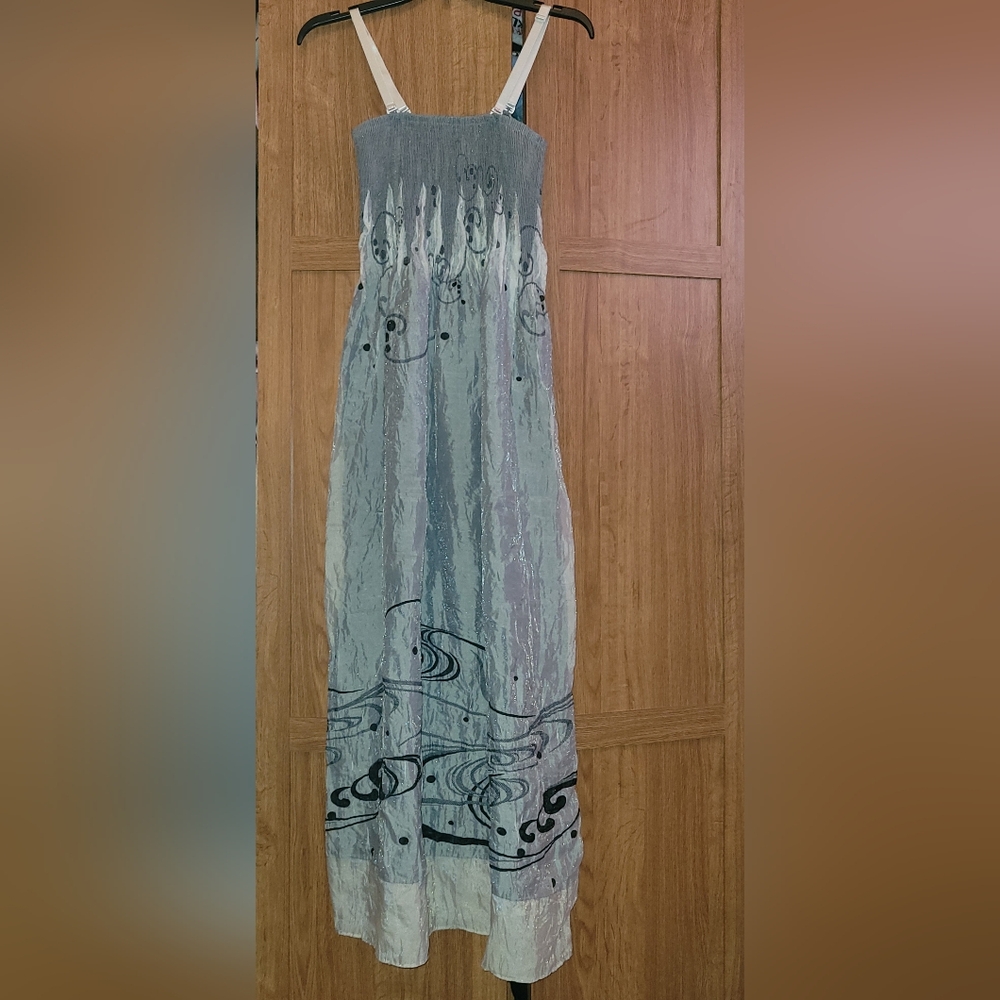 Lapis women's one size bohemian style maxi dress